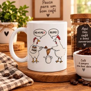 Caneca Pó Pó Pó